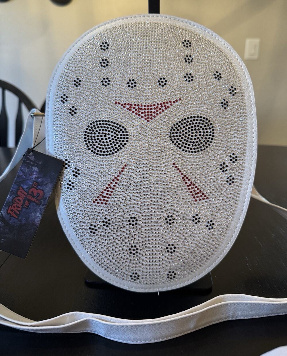 NWT Spirit Halloween Jason Voorhees Bling Crossbody Bag